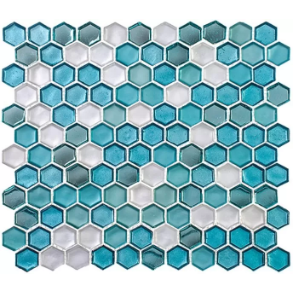 Tropical Sea - glass tile